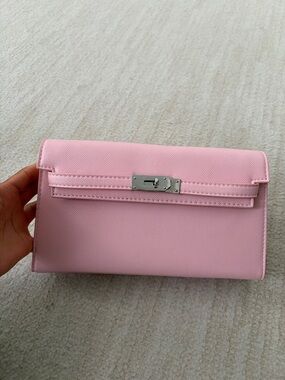 Akira pink clutch bag crossbody